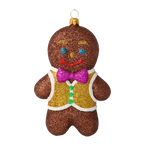 Jaunty Dandy | Hand-Painted Glass Ornament | Blubom 2020-470