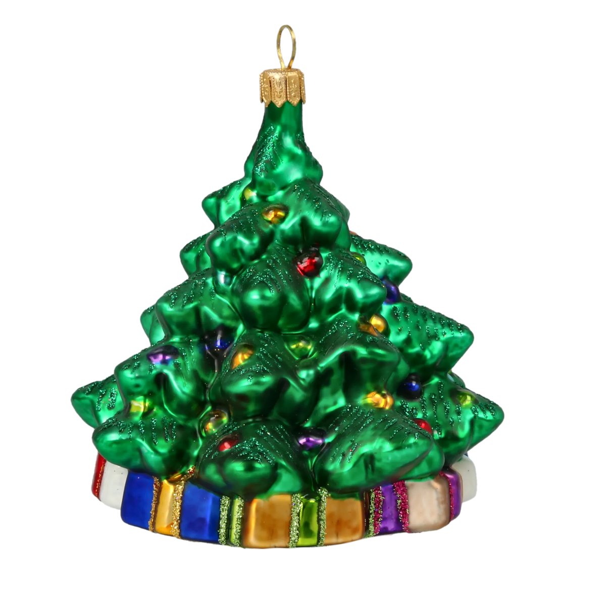Sylvan Treasury | Hand-Painted Glass Ornament | Blubom 2020-497