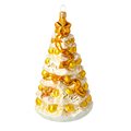 Gilded Imperial Solstice | Hand-Painted Glass Ornament | Blubom 2020-501
