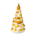 Load image into Gallery viewer, Gilded White Fir Premium christmas glass ornament 2020-501
