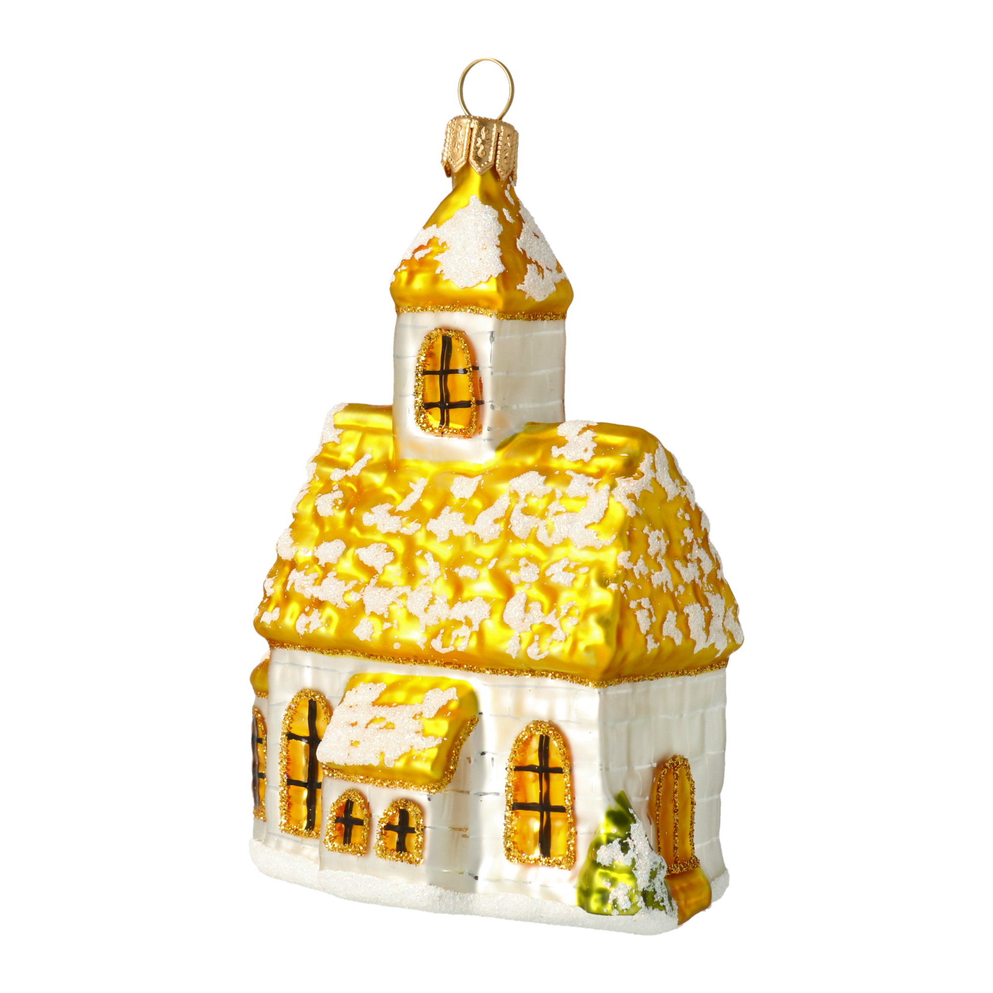 Złoty Kościół Szklana Ozdoba