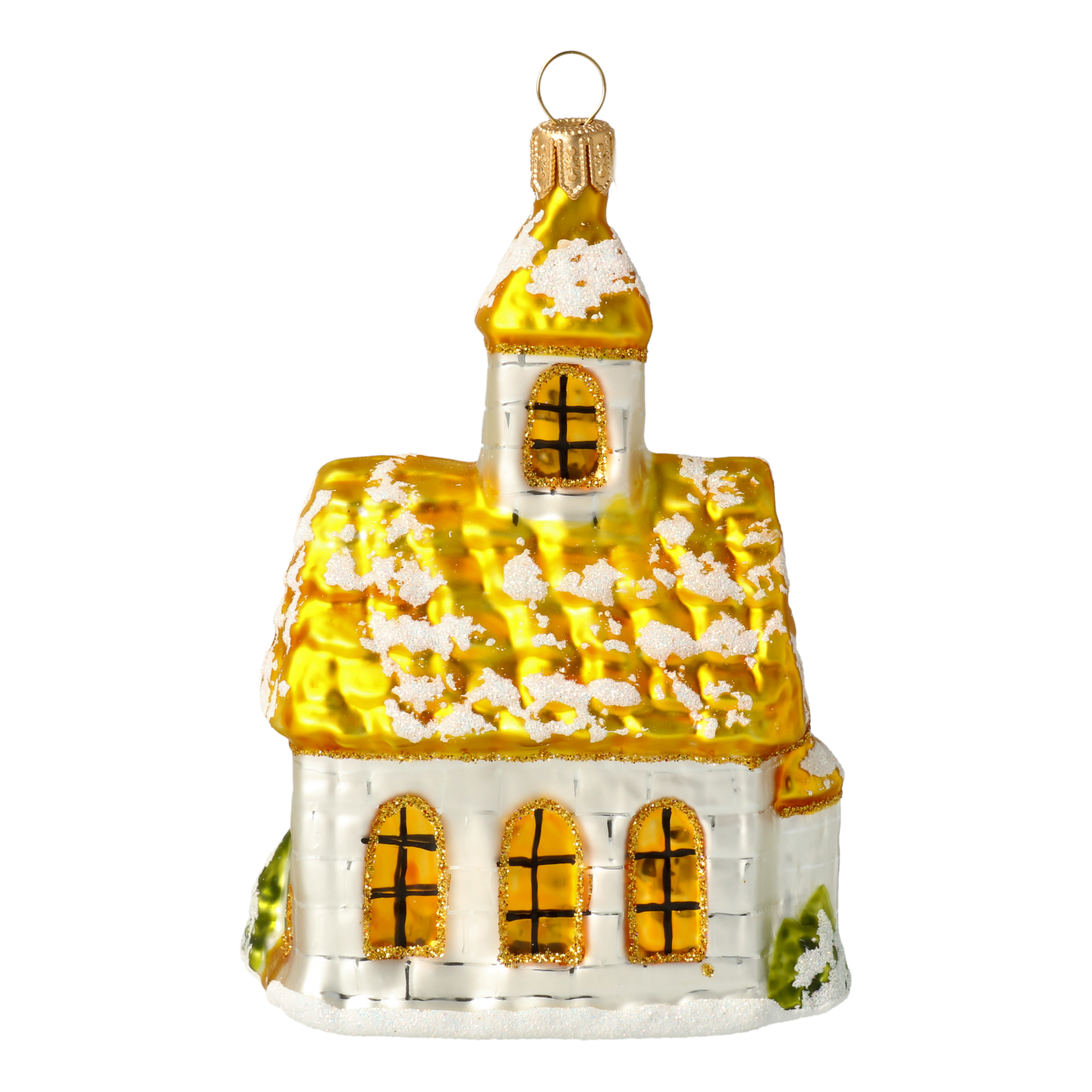 Złoty Kościół Szklana Ozdoba