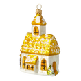 Load image into Gallery viewer, Gilded Snowy Chapel Premium christmas glass ornament 2020-514
