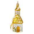 Load image into Gallery viewer, Gilded Snowy Chapel Premium christmas glass ornament 2020-514
