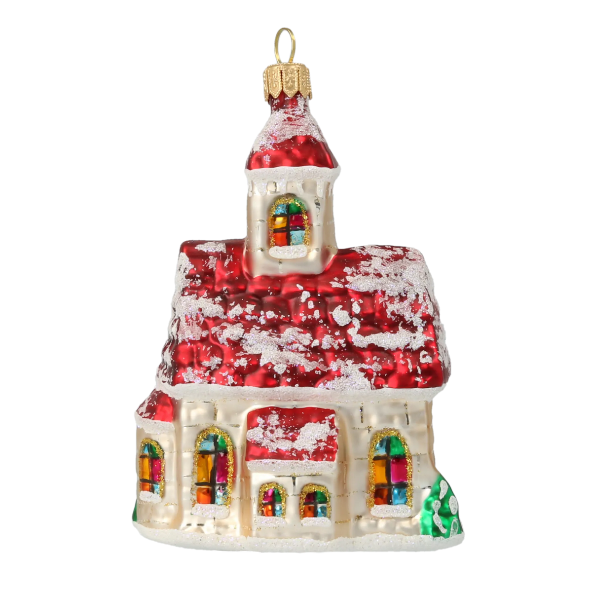 Silent Vespers | Hand-Painted Glass Ornament | Blubom 2020-516