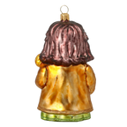 Gentle Shepherd Staff | Hand-Painted Glass Ornament | Blubom 2020-517
