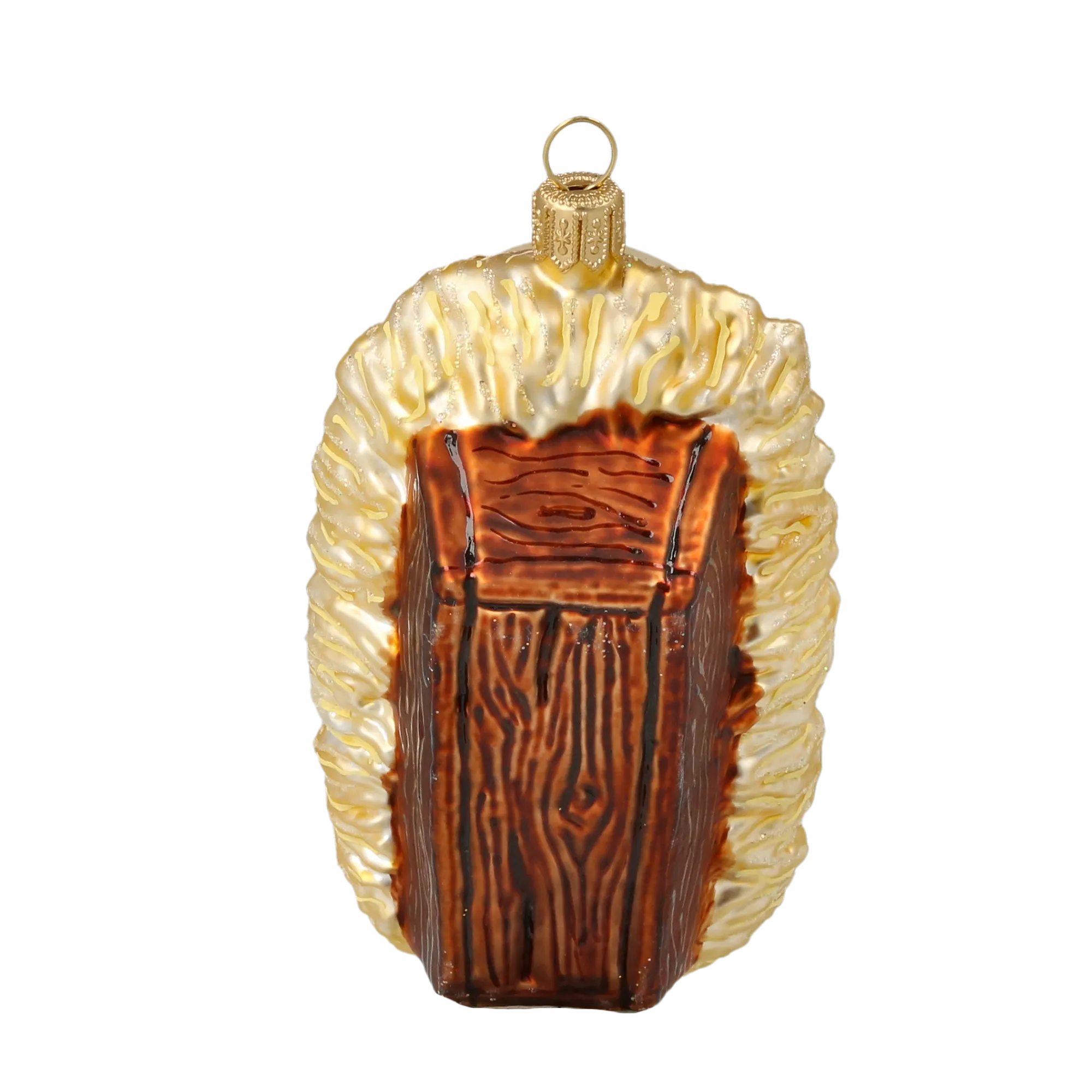 Jesus. Handmade Glass Christmas ornament. 2020-519
