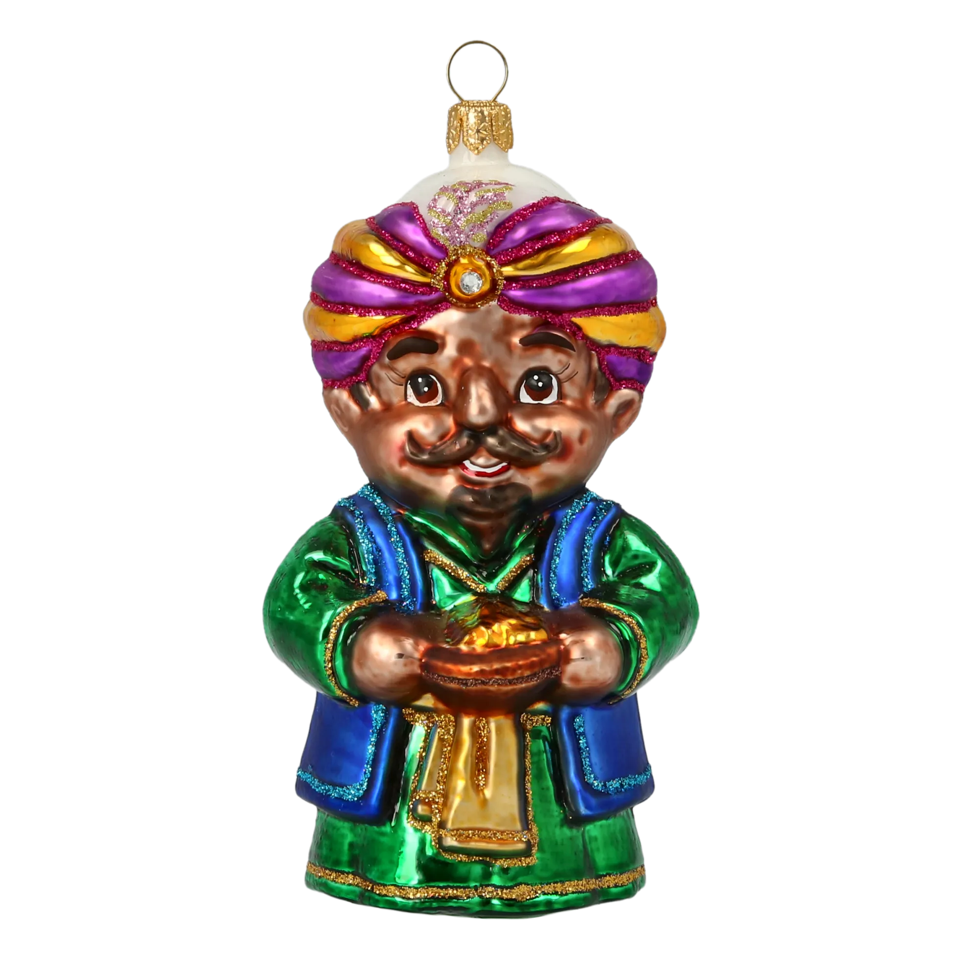 Benevolent Wish Keeper | Hand-Painted Glass Ornament | Blubom 2020-520