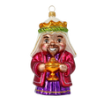 Załaduj obraz do przeglądarki galerii, King Kacper. Handmade Glass Christmas ornament. 2020-521
