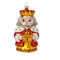 Stately Sovereign's Tribute | Hand-Painted Glass Ornament | Blubom 2020-522