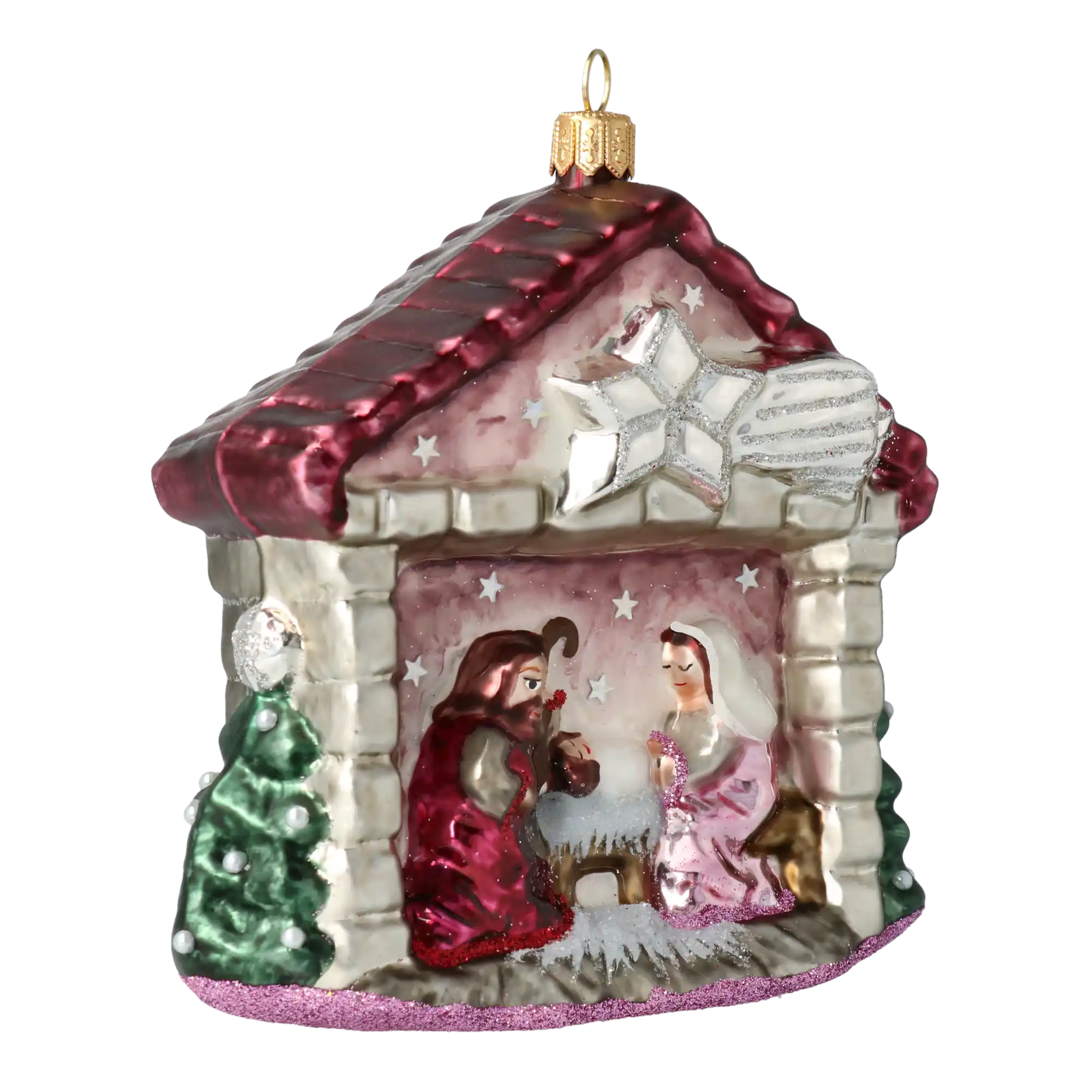 Szopka Szklana Ozdoba