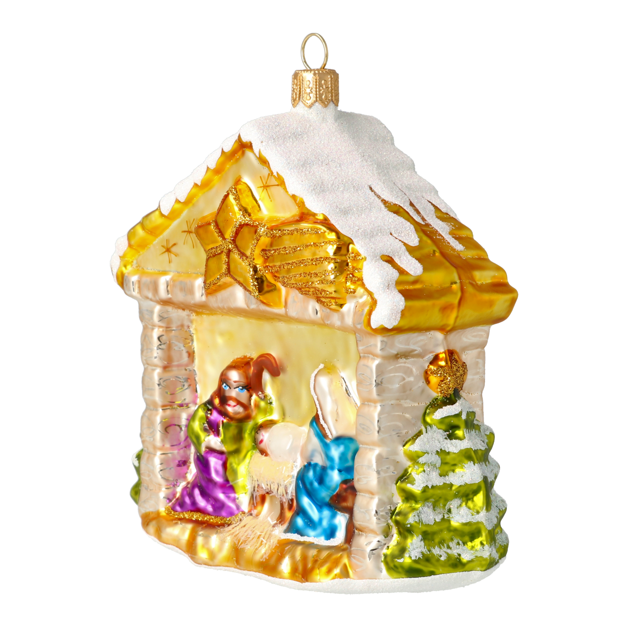 Szopka Szklana Ozdoba