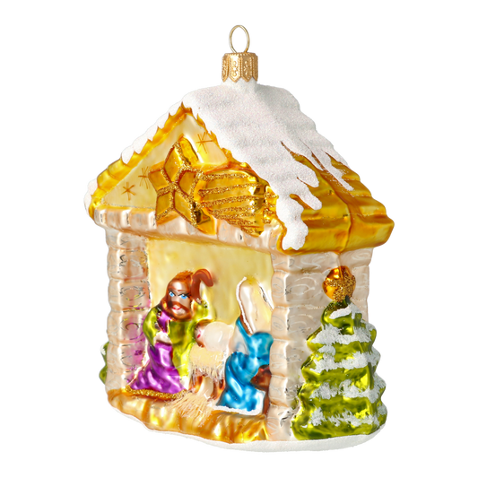 Szopka Szklana Ozdoba