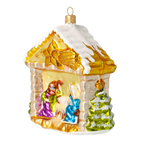 Hallowed Star Sanctuary | Hand-Painted Glass Ornament | Blubom 2020-526
