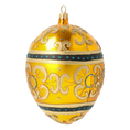Załaduj obraz do przeglądarki galerii, Złote Jajko Szklana Ozdoba
