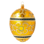 Amber Nocturne | Hand-Painted Glass Ornament | Blubom 2020-531