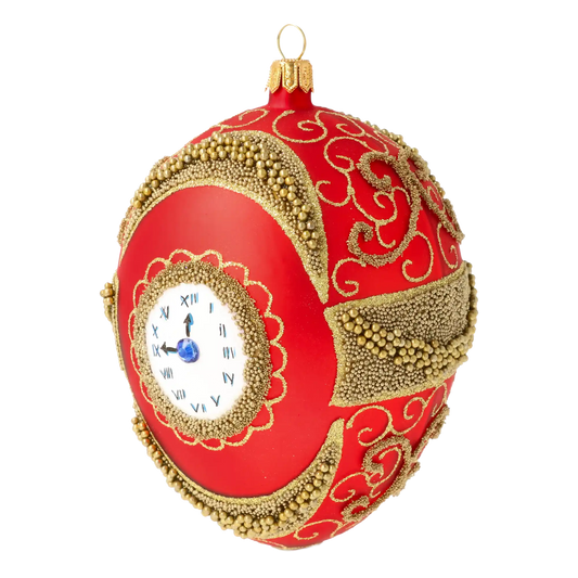 Pamięć sekundy Jajko Szklana Ozdoba