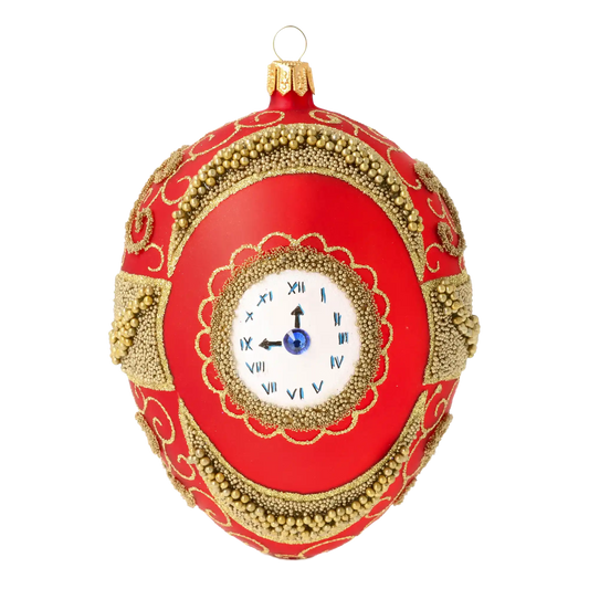 Pamięć sekundy Jajko Szklana Ozdoba