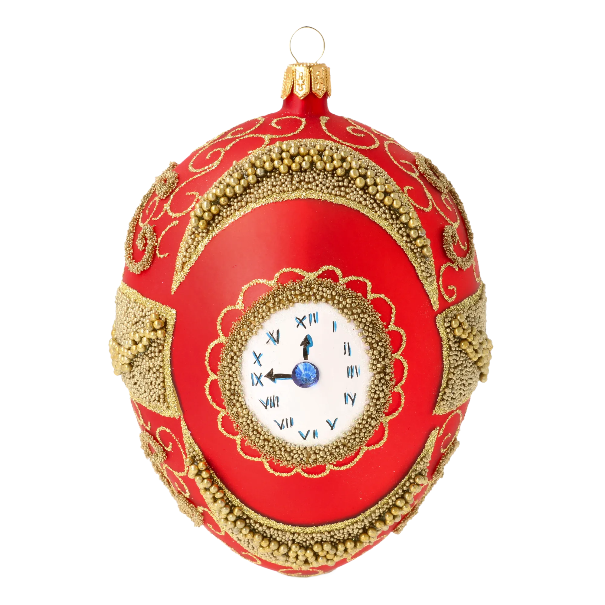 Ruby Clock Classic Egg
