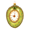 Verdant Antiquity | Hand-Painted Glass Ornament | Blubom 2020-534