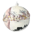 Załaduj obraz do przeglądarki galerii, Pearlescent Midnight Sleigh Premium christmas glass ornament 2020-544
