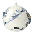 Load image into Gallery viewer, Midnight Sleigh Flight Premium christmas glass ornament 2020-547
