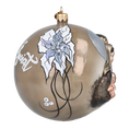 Załaduj obraz do przeglądarki galerii, Champagne Holy Family Premium christmas glass ornament 2020-561
