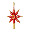 Załaduj obraz do przeglądarki galerii, Ruby Star Spike. Handmade Glass Christmas ornament. 2020-675

