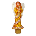 Seraphic Clarion | Hand-Painted Glass Ornament | Blubom 2020-685