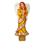 Seraphic Clarion | Hand-Painted Glass Ornament | Blubom 2020-685