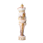 Noble Blush Sentinel | Hand-Painted Glass Ornament | Blubom 2020-697