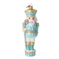 Glacial Sovereign | Hand-Painted Glass Ornament | Blubom 2020-698