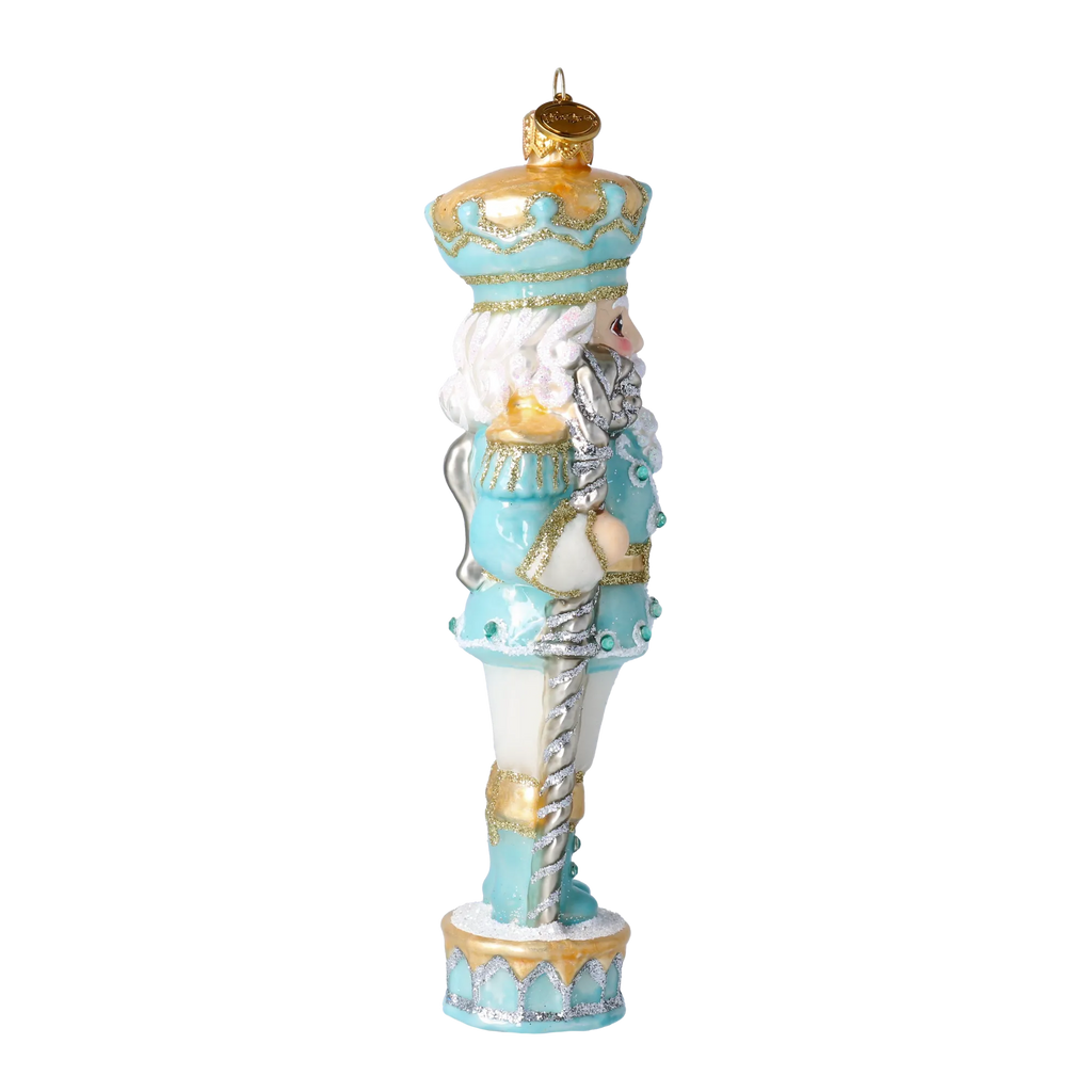 Glacial Sovereign | Hand-Painted Glass Ornament | Blubom 2020-698