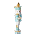 Glacial Sovereign | Hand-Painted Glass Ornament | Blubom 2020-698