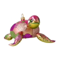 Załaduj obraz do przeglądarki galerii, Turtle-Friend from the Ocean. Handmade Glass Christmas ornament. 2021-001
