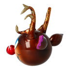 Awestruck Gilded Voyager | Hand-Painted Glass Ornament | Blubom 2021-003