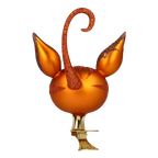 Keen Familiar | Hand-Painted Glass Ornament | Blubom 2021-012