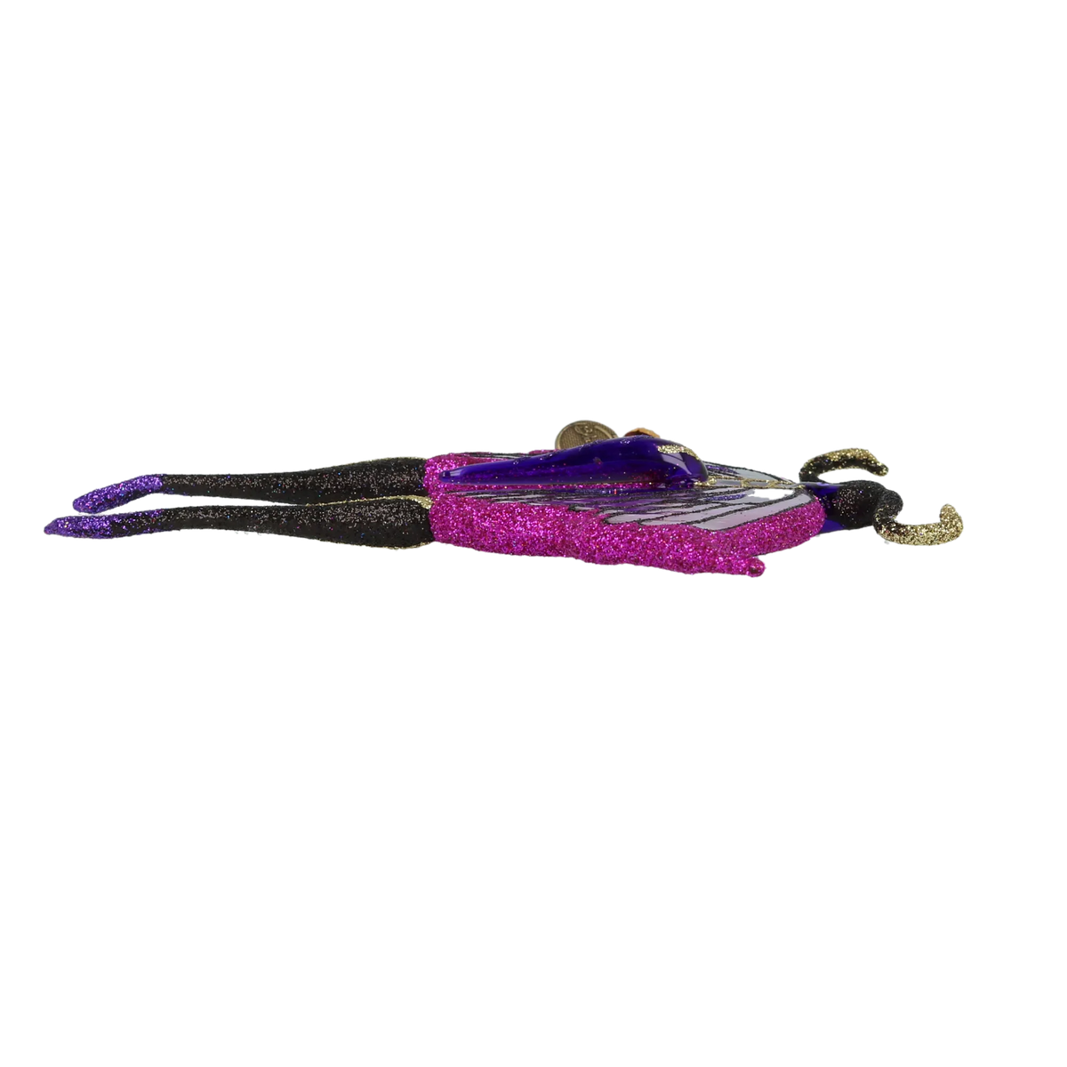 Sovereign Swallowtail | Hand-Painted Glass Ornament | Blubom 2021-018