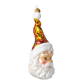 Load image into Gallery viewer, Gilded Ornate Saint Nicholas Premium christmas glass ornament 2021-032

