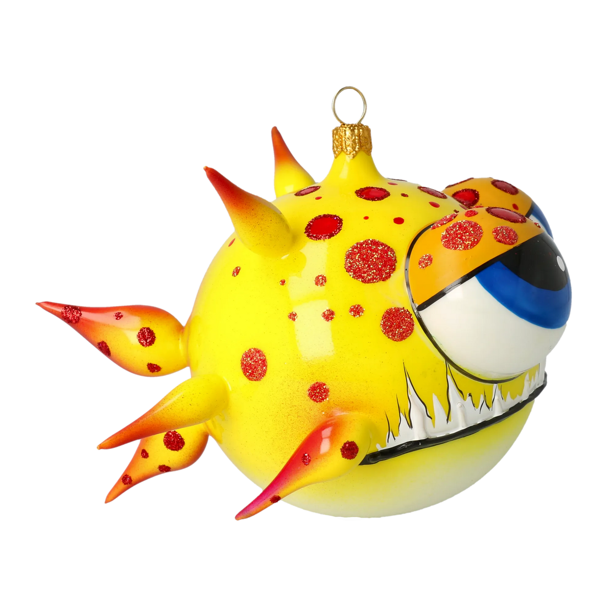Insolent Voyager | Hand-Painted Glass Ornament | Blubom 2021-035