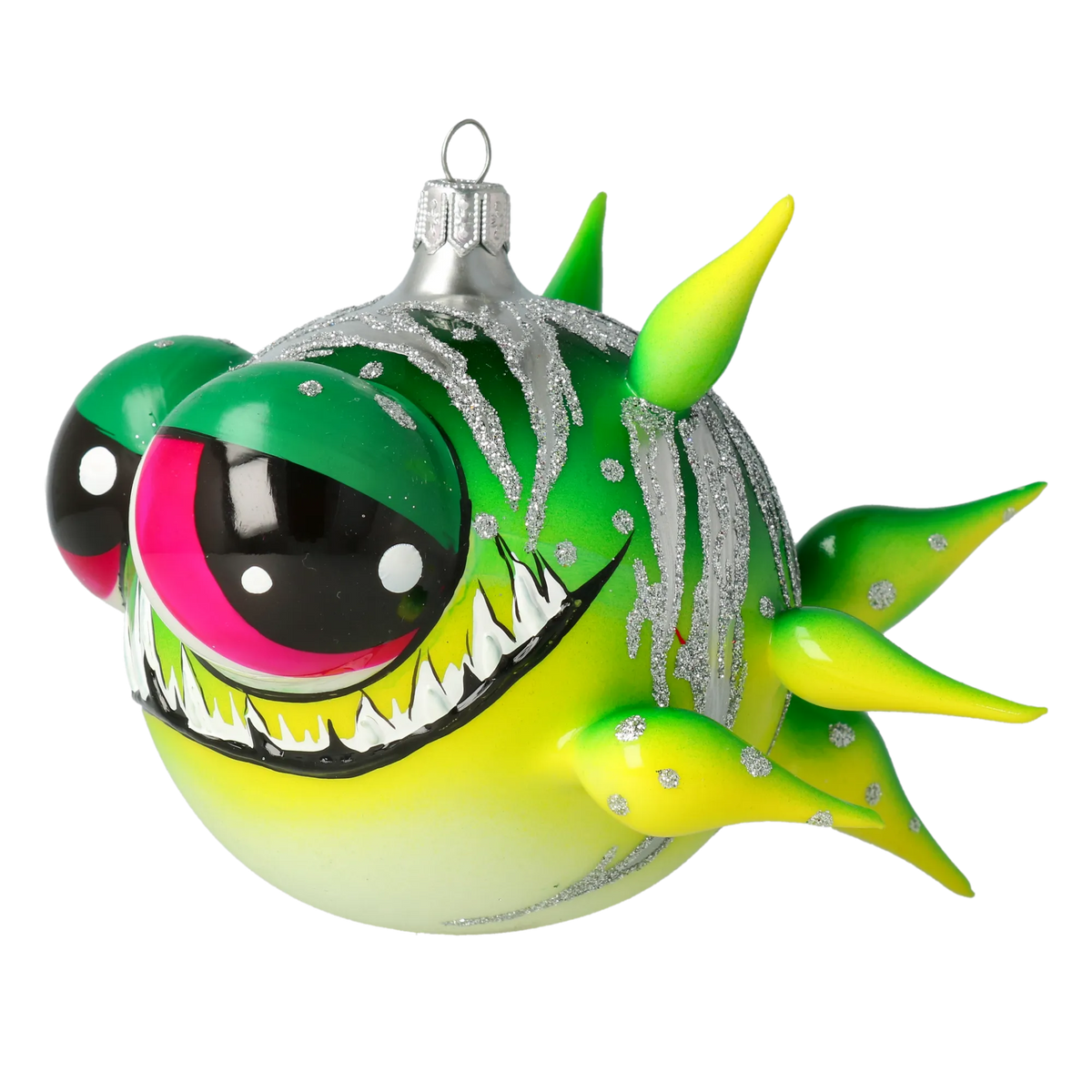 Insolent Abyssal Marauder | Hand-Painted Glass Ornament | Blubom 2021-039