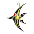 Nocturnal Reef Sovereign | Hand-Painted Glass Ornament | Blubom 2021-042