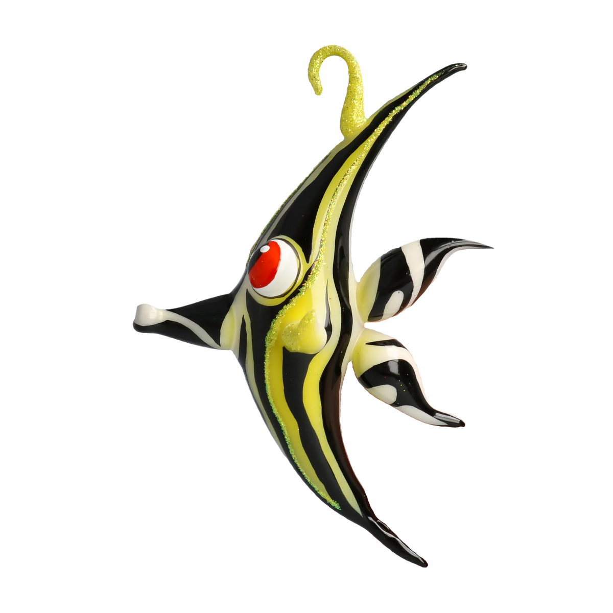 Nocturnal Reef Sovereign | Hand-Painted Glass Ornament | Blubom 2021-042