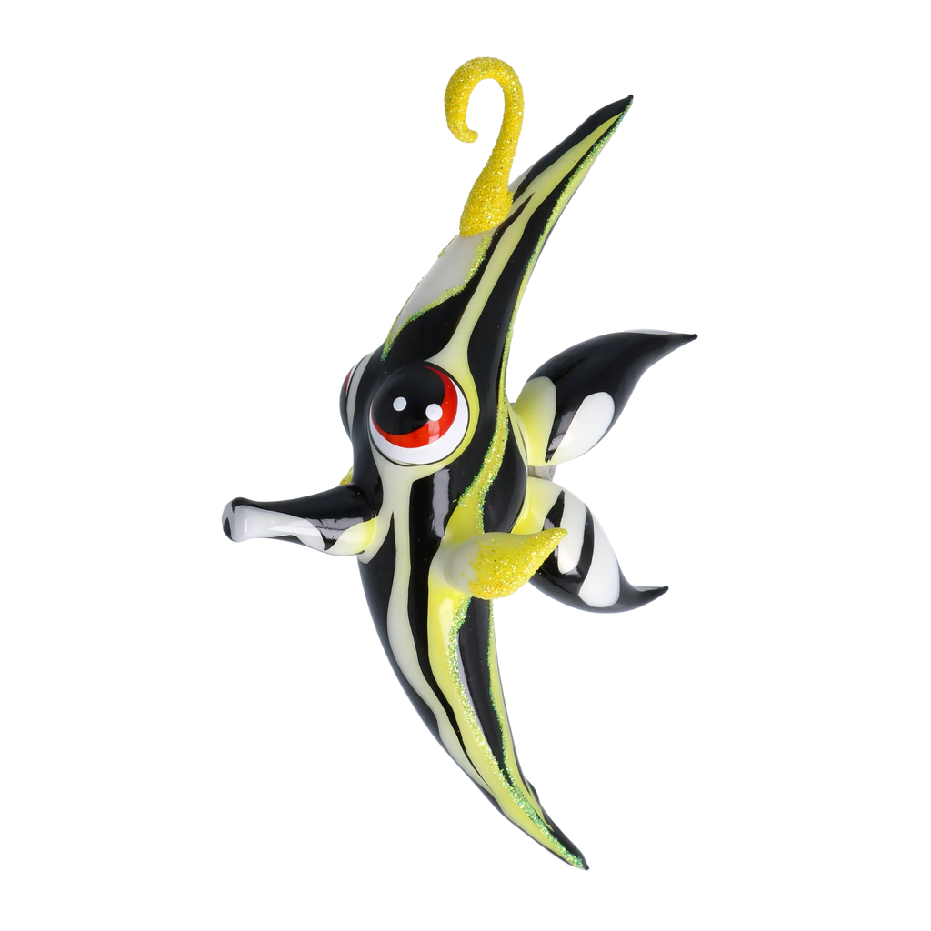Nocturnal Reef Sovereign | Hand-Painted Glass Ornament | Blubom 2021-042