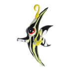 Nocturnal Reef Sovereign | Hand-Painted Glass Ornament | Blubom 2021-042