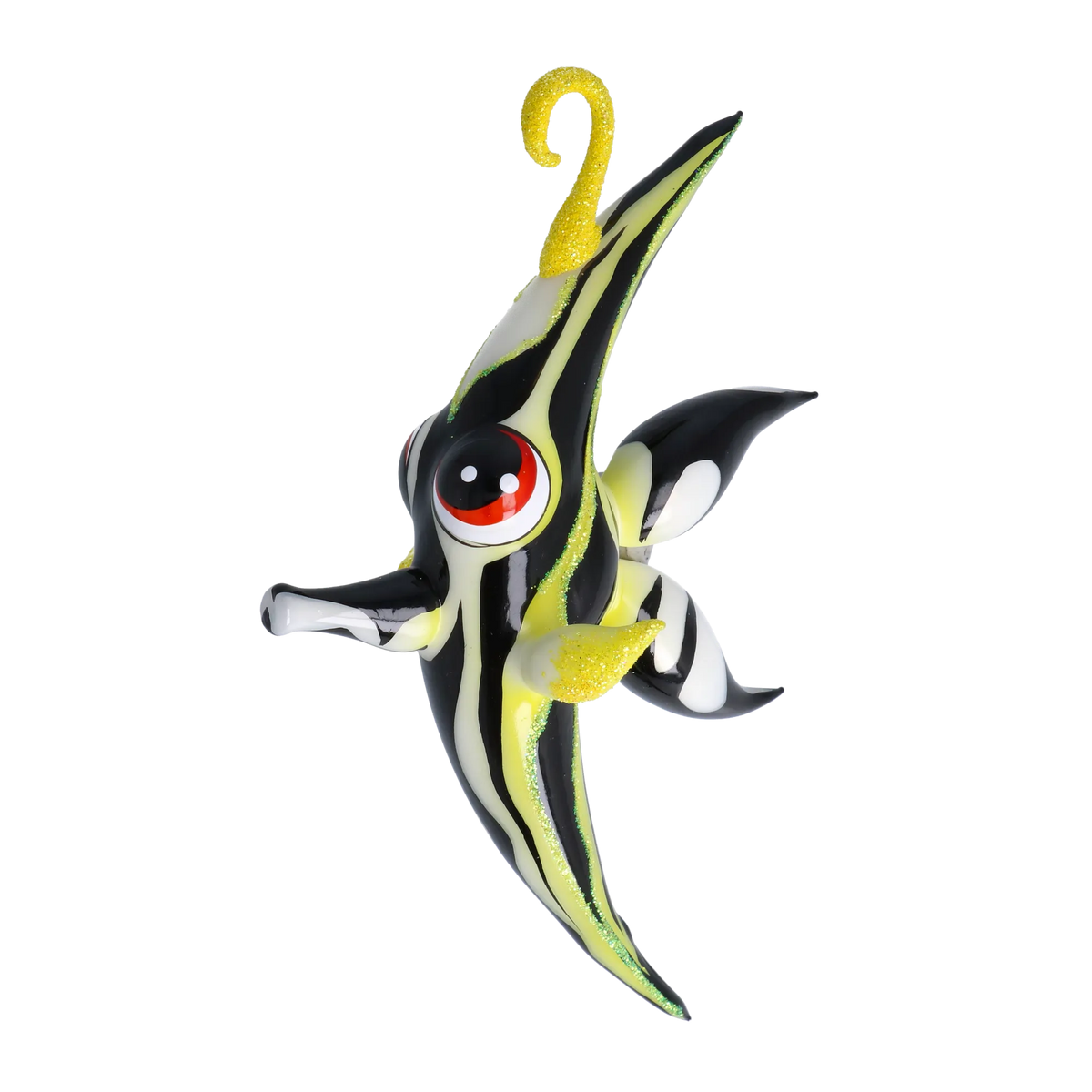 Nocturnal Reef Sovereign | Hand-Painted Glass Ornament | Blubom 2021-042