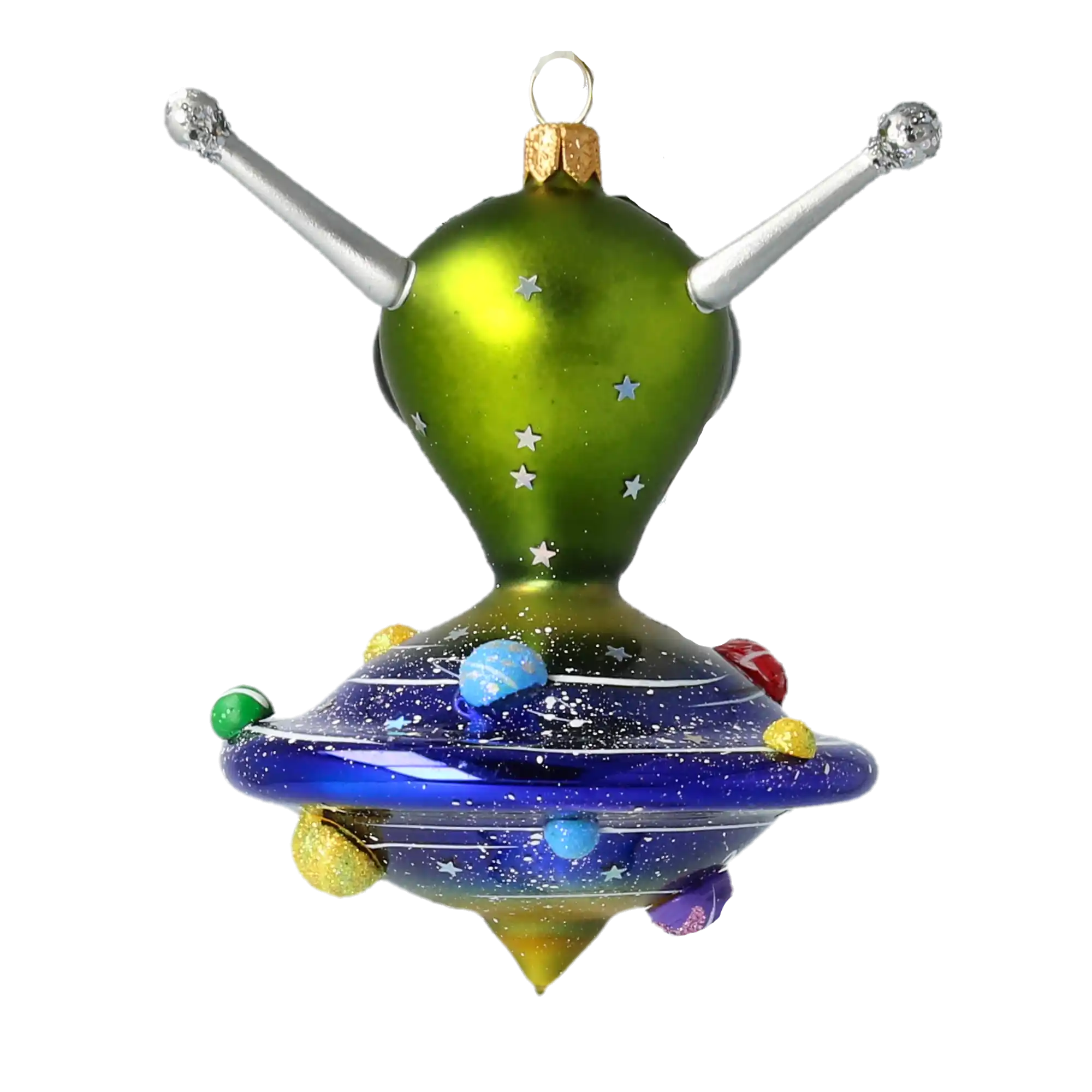 Kosmita pośród planet UFO Szklana Ozdoba