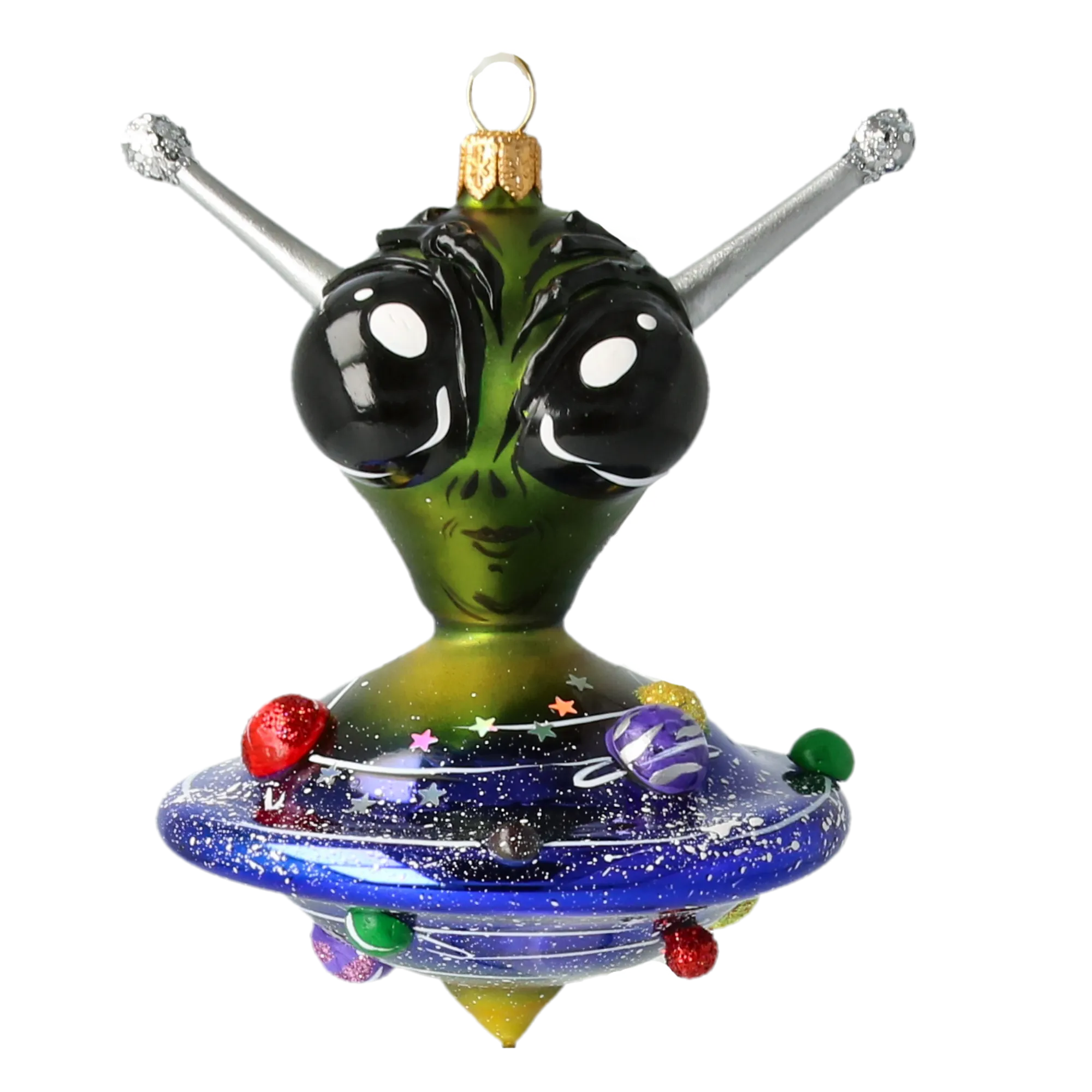 Alien in a UFO