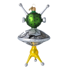 Galactic Emissary | Hand-Painted Glass Ornament | Blubom 2021-050