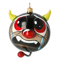 Load image into Gallery viewer, The Weeping Little Devil Premium christmas glass ornament 2021-051
